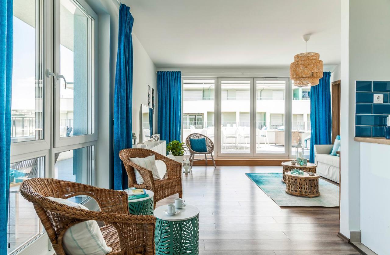 Blue Apartments Balatonlelle Exterior foto